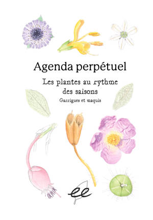 Agenda perpétuel Les plantes au rythme des saisons