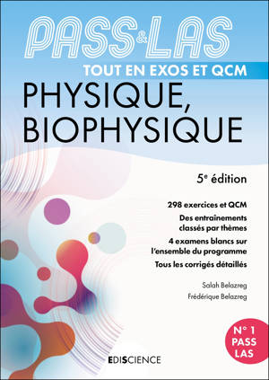 PASS & LAS Tout en QCM - Physique, Biophysique - 5e éd.
