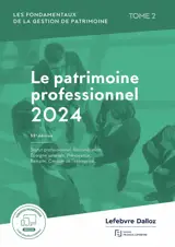 Patrimoine professionnel 2024