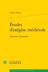 Études d'exégèse médiévale