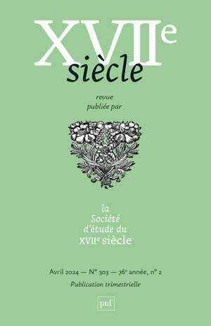 XVIIE SIECLE 2024, N.303