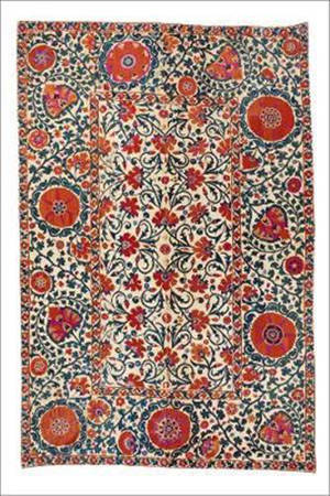 Suzani Art of the Silk Road /anglais