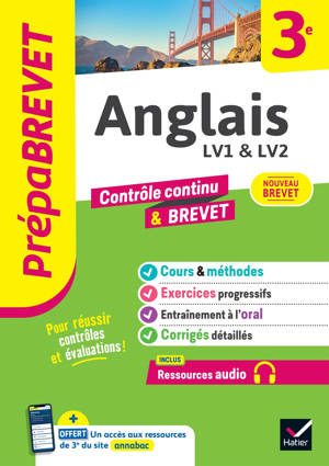 Prépabrevet - Anglais 3e - Brevet 2026