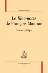 Le "bloc-notes" de François Mauriac