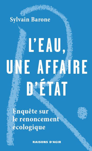 L'eau une affaire d'État