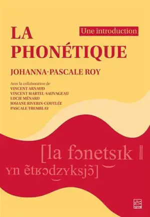LA PHONETIQUE. UNE INTRODUCTION