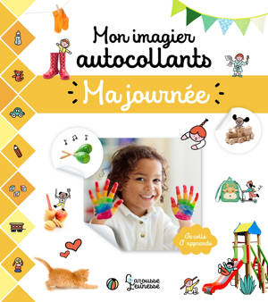 Mon imagier autocollants - Ma journée