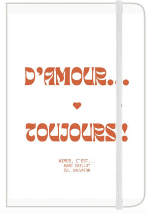Carnet A6 D'amour... toujours ! Vintage