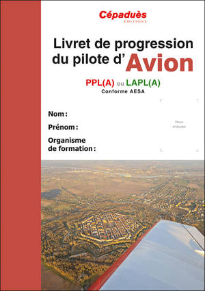Livret de progression du pilote avion (20e édition)