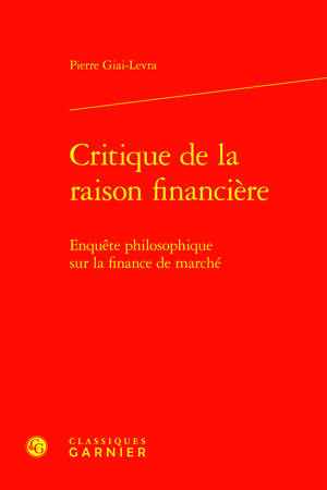 Critique de la raison financière