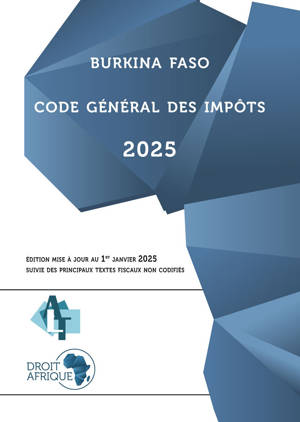 Burkina Faso - Code général des impôts 2025