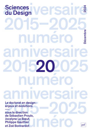 Sciences du Design n° 20 (2-2024)