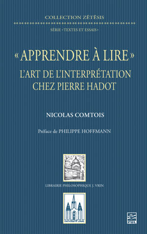 «Apprendre à lire»
