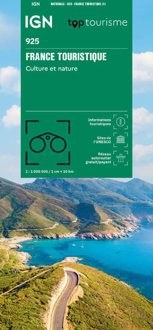925 FRANCE TOURISTIQUE CULTURE ET NATURE