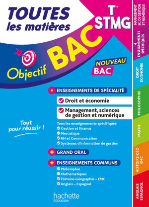Objectif BAC 2026 - Terminale STMG Toutes les matières