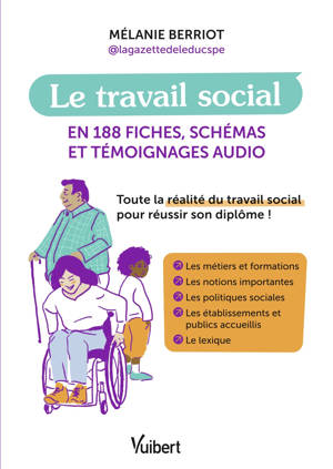 Le travail social en 188 fiches, schémas et témoignages audio