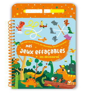 Mes jeux effaçables - Les dinosaures