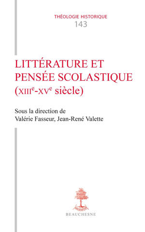 Littérature et pensée scolastique (XIIIe-XVe siècle)
