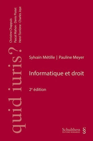 Informatique et droit