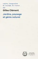 JARDINS, PAYSAGE ET GENIE NATUREL