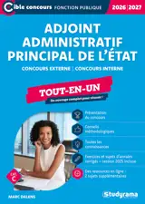 Adjoint administratif principal de 2e classe de l’État – Tout-en-un (Catégorie C – Concours 2026-2027)