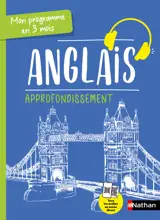 Mon programme en 3 mois - Anglais - Approfondissement - Voie Express
