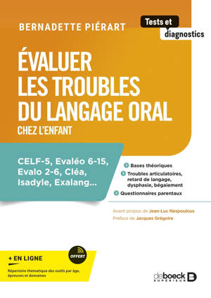 Évaluer les troubles du langage oral chez l'enfant