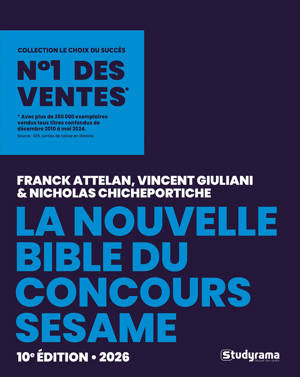 La nouvelle bible du concours SESAME