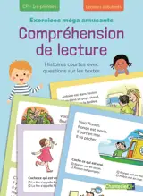 Exercices méga amusants - Compréhension de lecture - CP (bloc bleu)