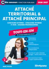 Attaché territorial – Attaché principal (Catégorie A –?Concours 2026-2027)