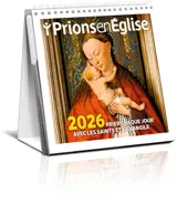 Ma prière du jour 2026 avec les saints et L'Evangile