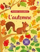 L'automne - Premiers autocollants - dès 3 ans