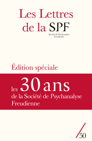 Les Lettres de la SPF n°50