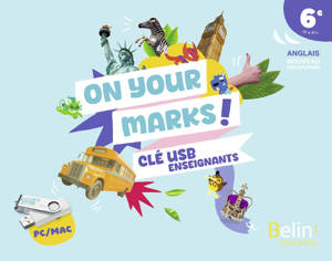 Clé USB enseignants Anglais 6e On your marks!