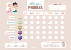 MON TABLEAU DE PRIèRES BEIGE