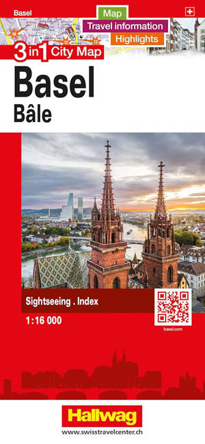 BASEL - BALE 3 IN 1 CITY MAP