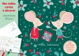 Mes belles cartes à décorer - Joyeuses fêtes !
