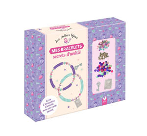Mes bracelets secrets d'amitié - coffret avec accessoires