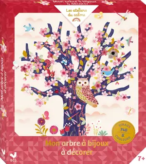 Mon arbre à bijoux à décorer - boîte avec accessoires
