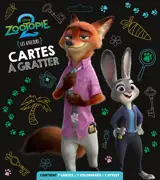 ZOOTOPIE 2 - Les Ateliers Disney - Pochette plate - Cartes à gratter