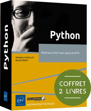 Python - Coffrets de 2 livres : Maîtrisez le NLP avec spaCy et NLTK