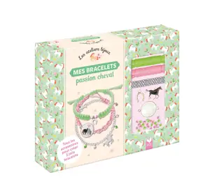 Mes bracelets passion cheval - coffret avec accessoires