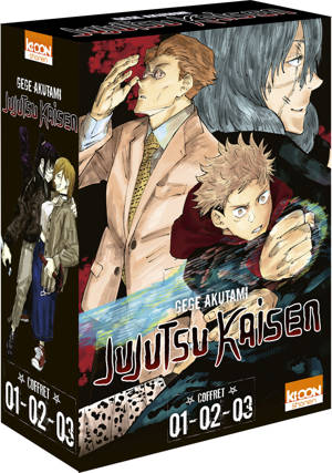 Coffret Jujutsu Kaisen vol. 1 à 3 2025