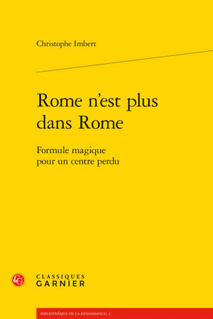 Rome n'est plus dans Rome