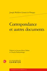 Correspondance et autres documents