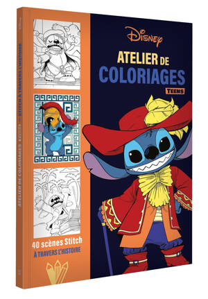 DISNEY TEENS - Atelier de coloriages - Stitch à travers l'Histoire