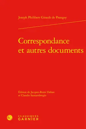 Correspondance et autres documents