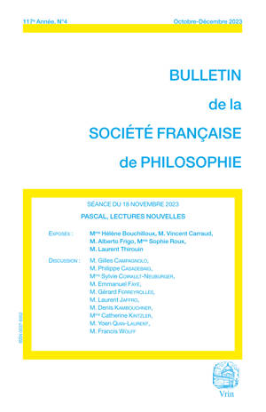 Pascal, lectures nouvelles