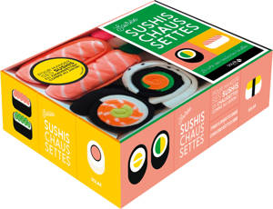 Coffret soirée sushis chaussettes