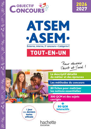 Objectif  Concours ATSEM - ASEM 2026-2027: Tout-en-un